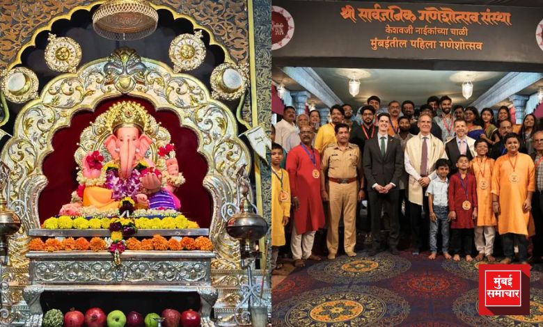 विविध देशांच्या वाणिज्यदूतांनी मुंबईतील गणपतीचे घेतले दर्शन