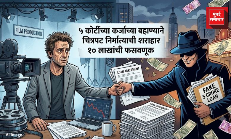 ५ कोटींच्या कर्जाच्या बहाण्याने चित्रपट निर्मात्याची १० लाखांची फसवणूक; दोन जणांविरुद्ध गुन्हा दाखल