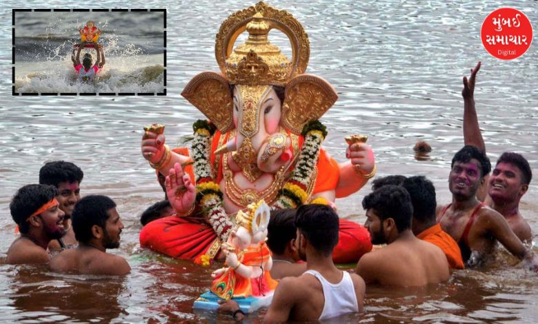 मुंबईत दीड दिवसांच्या ६१ हजार ५२८ गणेशमूर्तींचे विसर्जन
