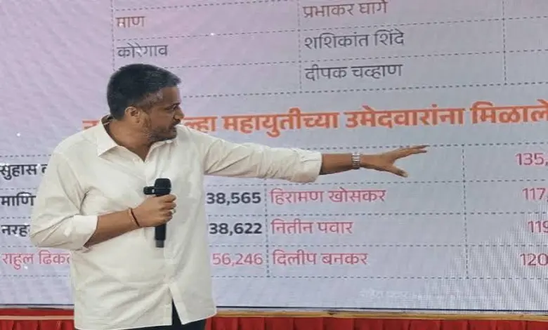 पत्रकार परिषदेत SIR आणि EVM मुद्द्यावरून निवडणूक आयोगावर आरोप करताना आमदार रोहित पवार.