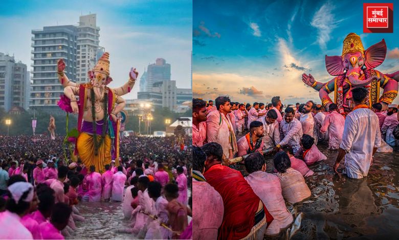 गणेश विसर्जनाचा ११वा दिवस : ३४,४०३ मूर्तींचे विसर्जन