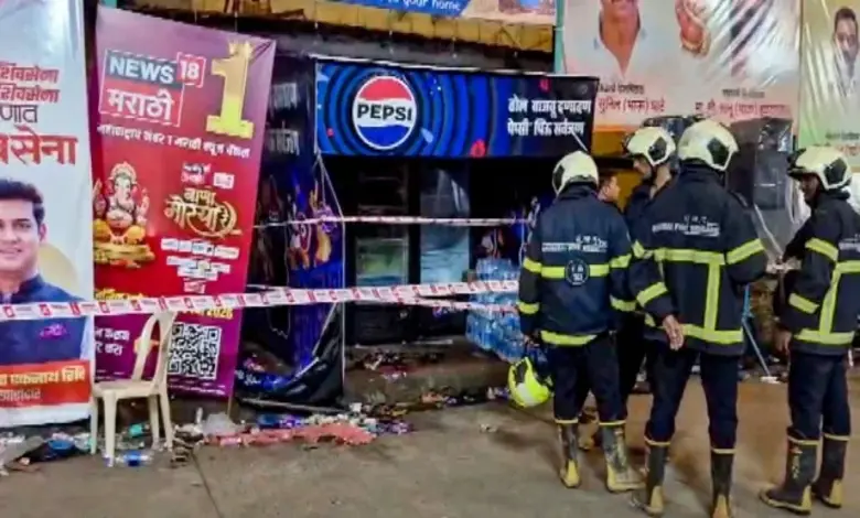 काळाचौकी गणेशोत्सव मंडळ पाणी स्टॉल दुर्घटना घटनास्थळ
