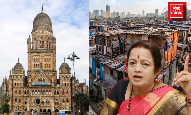 महापालिका आयुक्तांना निवेदन देताना माजी महापौर किशोरी पेडणेकर आणि ठाकरे गटाचे प्रतिनिधी.