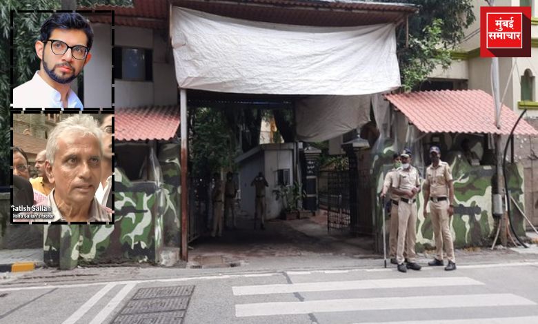 अबब! मातोश्रीवर खरंच नोटीस ; सतीश सालियन आदित्य ठाकरेंना देणार