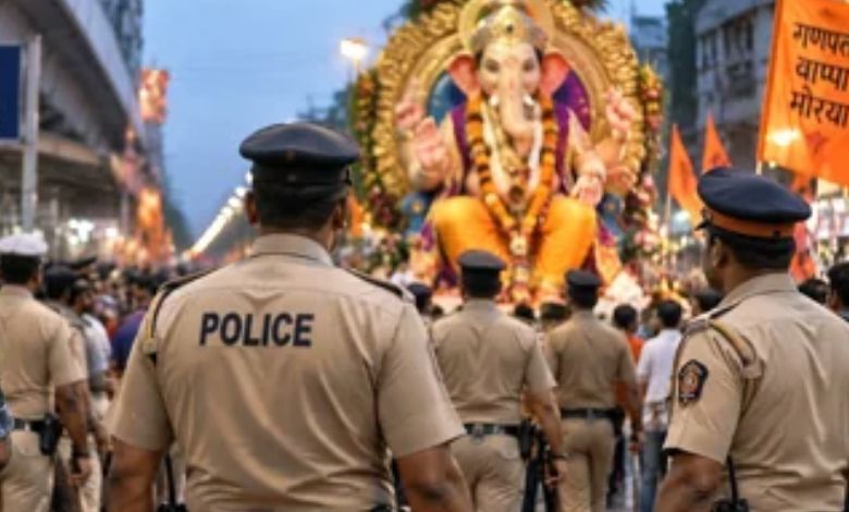 लालबाग-परळ गणेशोत्सवातील गर्दी आणि सुरक्षा व्यवस्था