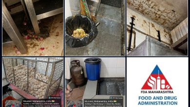 महाराष्ट्रात एफडीएची मोठी कारवाई, अस्वच्छता आणि नियमांच्या उल्लंघनामुळे ३१ हॉटेल्सचे परवाने निलंबित.