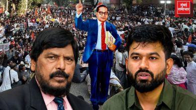 रामदास आठवले यांचा अभिजीत दिपके यांना इशारा देणारा फोटो