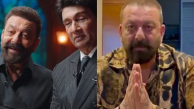 अभिनेता संजय दत्त 'शेकर टोनाइट' मुलाखतीदरम्यान किंवा सोशल मीडियावर स्पष्टीकरण देताना.
